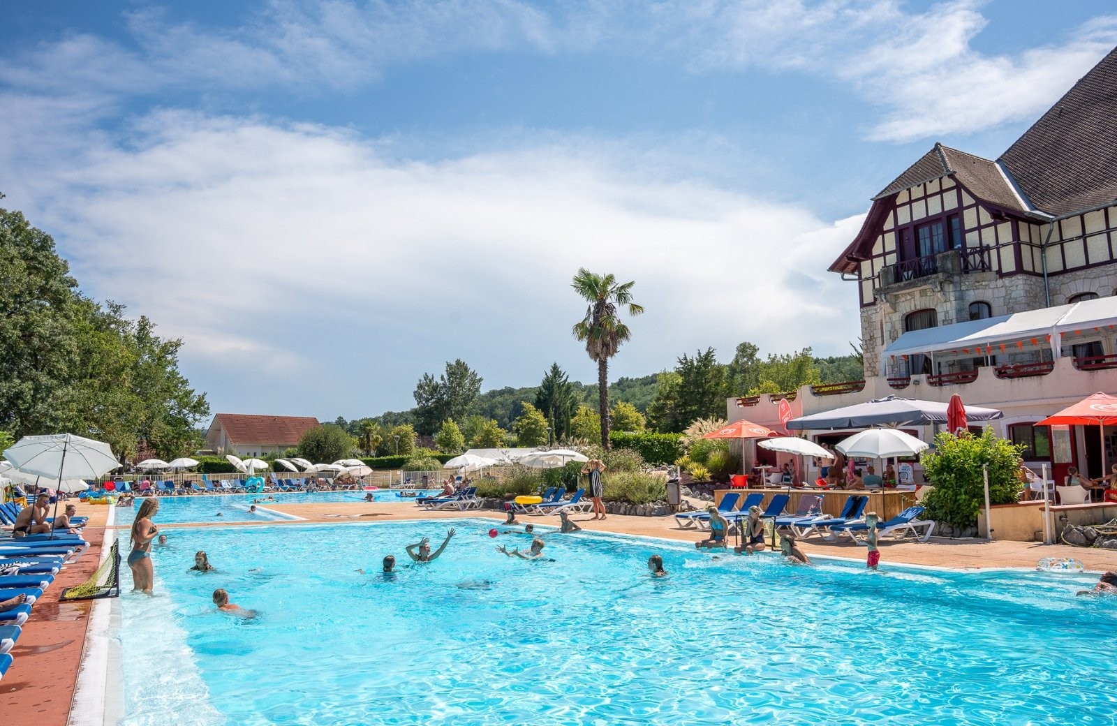 Zwembad chateau cazaleres