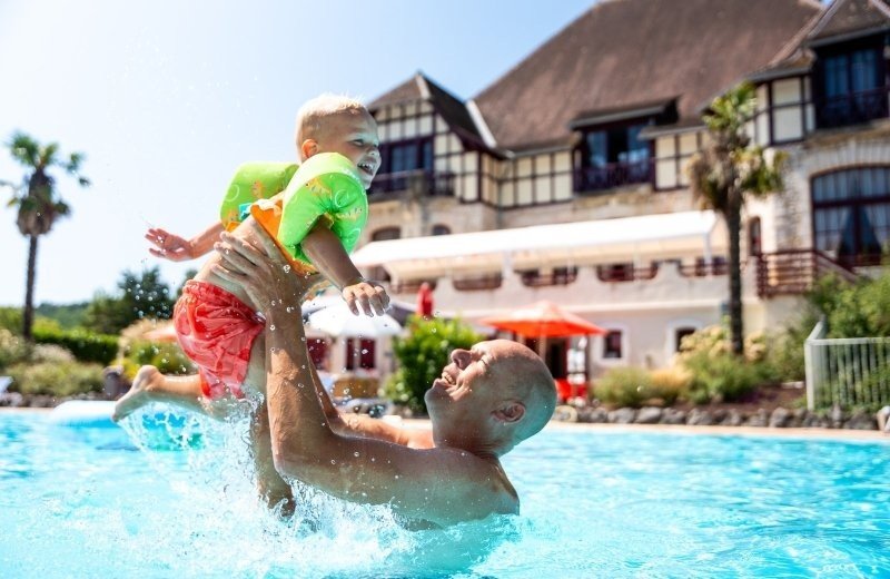 Zwemmen op vakantie zuid frankrijk